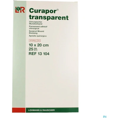 Afbeelding van Lohmann &amp; Rauscher Curapor Transparant Wondverband 10x20cm