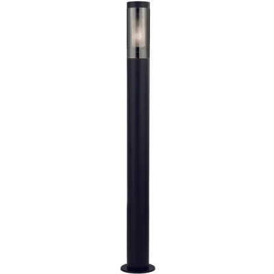 Afbeelding van Searchlight Zwarte terraslamp Batton 90cm 93901 900BK