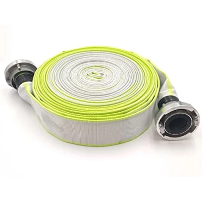 Afbeelding van C 52 2 inch 30 meter industriële slang brandweerslang bouwslang platte met Storz koppeling