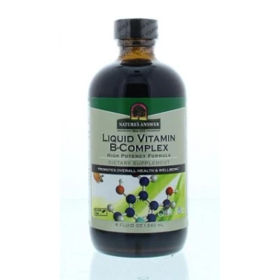 Afbeelding van Natures Answer Vloeibaar Vitamine B complex Liquid Vitamin 240 ml