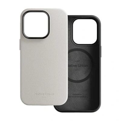 Afbeelding van Native Union Actief Hoesje MagSafe, Robuust Ontwerp, Gerecyclede Materialen 10ft Valbescherming voor iPhone 15 Pro (Zandsteen)
