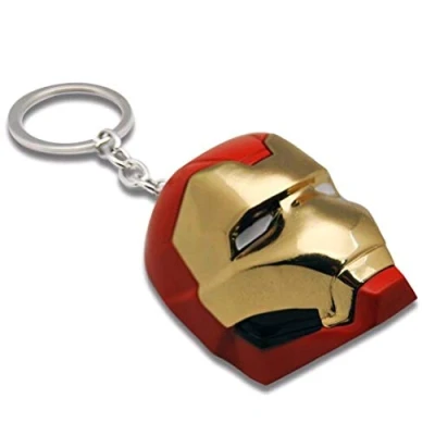 Afbeelding van Marvel Avengers Iron Man metalen sleutelhanger (14 x 9,5)