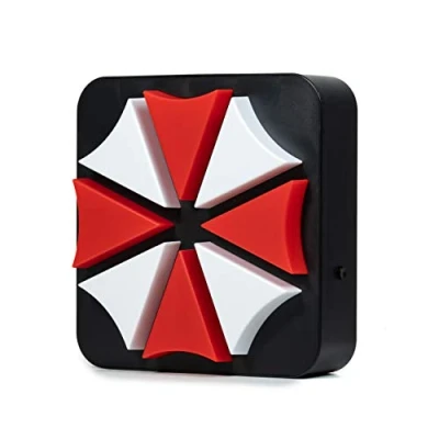 Afbeelding van Numskull Resident Evil Umbrella Corporation Logo 3D Bureaulamp / Wandlamp