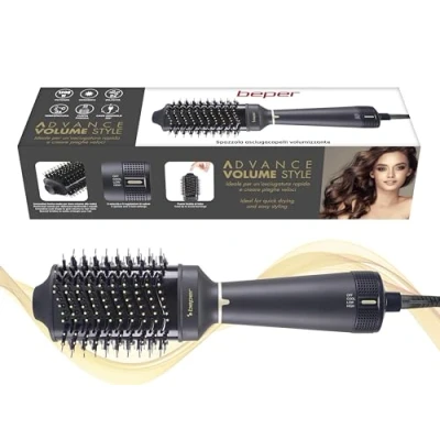 Afbeelding van Beper, Hete luchtborstels, P301pis102 Volumizing Hair Dryer Brush 1200W Smoothing and