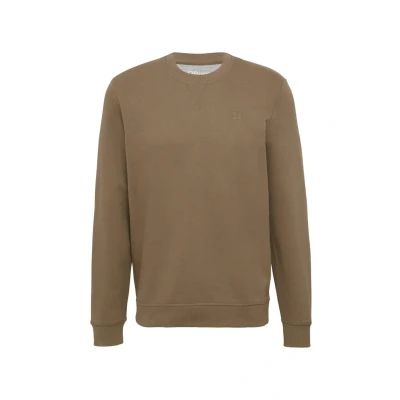 Afbeelding van s.Oliver CREW NECK MIT Logostickerei Sweater, Heren, Maat: Medium, Sandstein