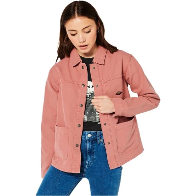 Afbeelding van SUPERDRY Vintage Chore Jas Vrouwen Desert Sand Maat S