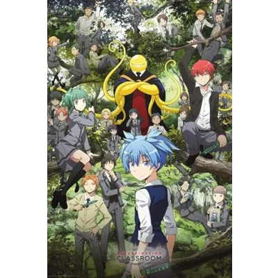 Afbeelding van Poster Assassination Classroom Forest Group 61x91,5cm