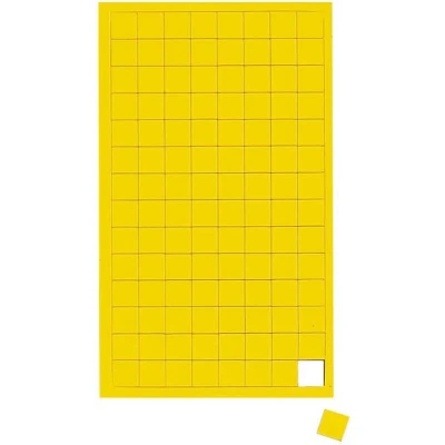 Afbeelding van Magnetische symbolen,vierhoek, 1 x cm, 112 st