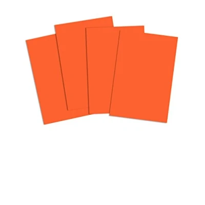 Afbeelding van Huis van Kaart &amp; Papier A4 160 gsm Card (Pack 100 Sheets) ORANJE