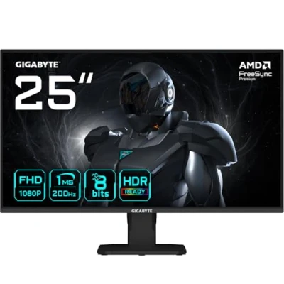 Afbeelding van GIGABYTE GS25F2 computer monitor 62,2 cm (24.5&quot;) 1920 x 1080 Pixels Full HD LED Zwart