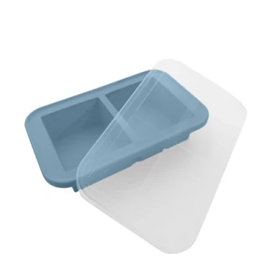 Afbeelding van Dotz Vriesschaal voor soep, perfect het invriezen van soup cubes, 2 x 500 ml vakken