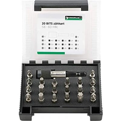 Afbeelding van Stahlwille 1204/21 1 BIT SET IN KUNSTSTOFFBOX 96080121 Bitset
