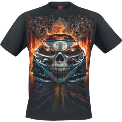 Afbeelding van Spiral Speed freak Heren Tshirt XL Zwart