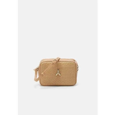Afbeelding van Patrizia Pepe Matelassé Schoudertas Leer 22 cm Dames pompei beige