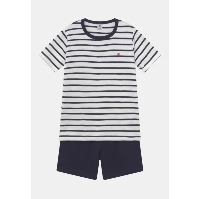 Afbeelding van Petit Bateau Pyjama voor kinderen, Maat: 110, Marshmallow/smoking