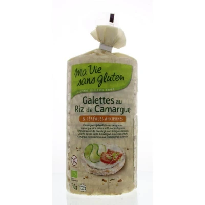 Afbeelding van Ma Vie Sans Carmague rijstwafels met oergranen bio 130 g