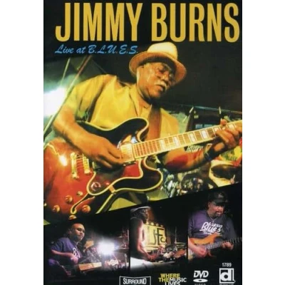 Afbeelding van Jimmy Burns Live At B.L.U.E.S. (DVD)