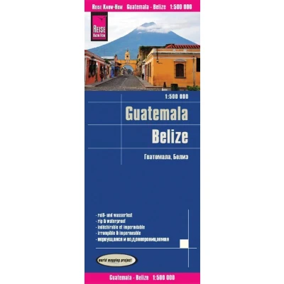Afbeelding van Reise Know How Landkarte Guatemala, Belize 1 : 500 000