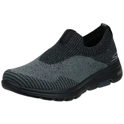 Afbeelding van Skechers Men&#039;s Gowalk 5 Merrit Stretch Fit Knit Slip on Performance Walking Shoe