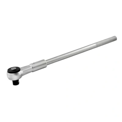 Afbeelding van Bahco Omschakelbare ratel 1&quot; met ronde kop geribbelde handgreep 72 tanden en actiehoek van 5 lengte 640 mm 9550N