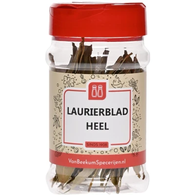 Afbeelding van Van Beekum Specerijen Laurierblad Heel 2 KG Zak (bulk verpakking)