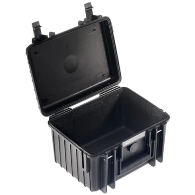 Afbeelding van B&amp;W Outdoor Transportkoffer Type 2000 (leeg) zwart waterdicht volgens IP67 certificering, stofdicht, vrijwel onverwoestbaar