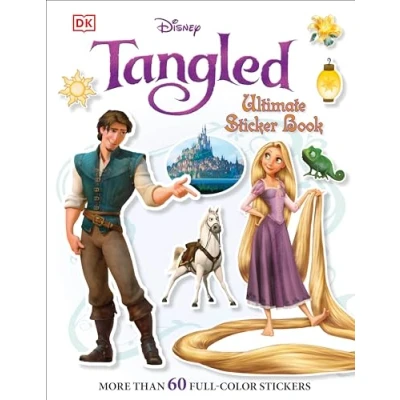 Afbeelding van Ultimate Sticker Book: Tangled: More Than 60 Reusable Full Color Stickers