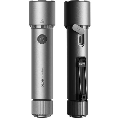 Afbeelding van HOTO Zaklamp 2300lm IP68 Waterdicht USB C Oplaadbaar 300 Meter Bereik 5 Modes