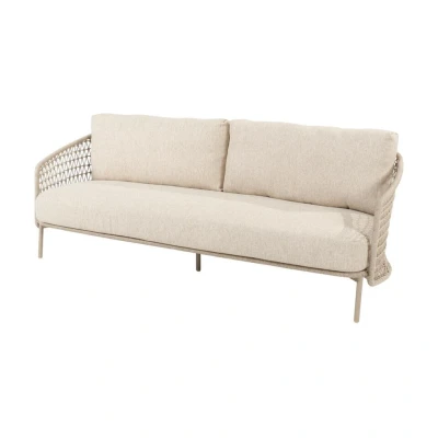 Afbeelding van 4 Seasons Outdoor Puccini 3 zits lounge bank incl. kussens 203 x 85 71 cm
