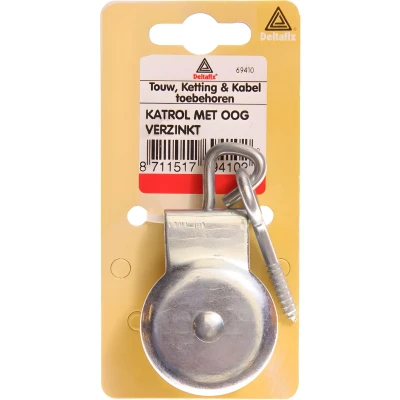 Afbeelding van Deltafix markieskatrol met oog verzinkt 33 mm 1 st.