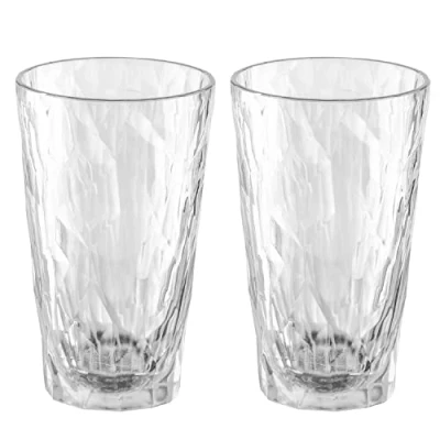 Afbeelding van Koziol Waterglazen / Cocktailglazen onbreekbaar Superglas 300 ml 2 Stuks