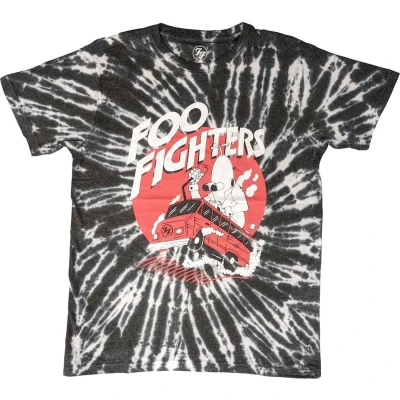 Afbeelding van Foo Fighters Speeding Bus Heren T shirt L Zwart