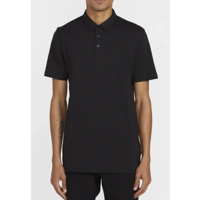 Afbeelding van Volcom Wowzer SS Poloshirt, Heren, Maat: Small, Black