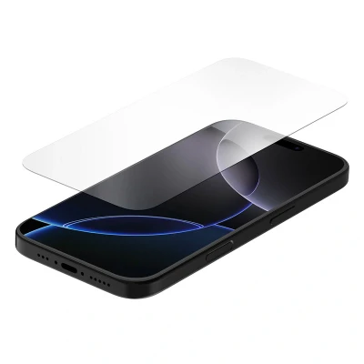 Afbeelding van Quad Lock Screenprotector Gehard glas iPhone 16 Pro