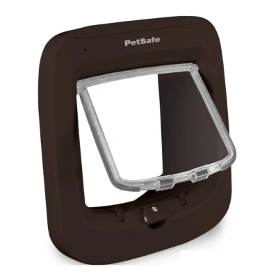 Afbeelding van Petsafe Kattenluik Microchip Bruin