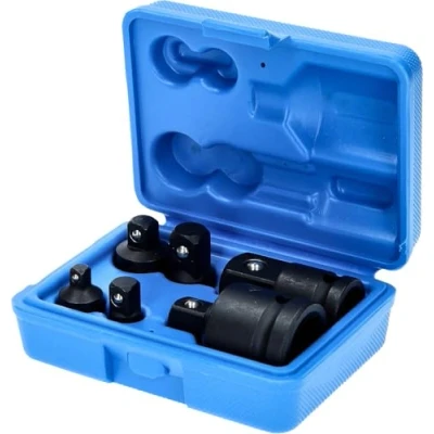 Afbeelding van BRILLIANT TOOLS BT024605 Krachtadapterset, 6 dlg, 1/4&quot; + 3/8&quot; 1/2&quot; 3/4&quot; [Powered by KS TOOLS]
