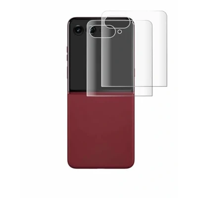 Afbeelding van BROTECT Screenprotector voor Motorola Razr 60 Ultra (Achterdisplay) Folie Beschermfolie transparant volledig dekking (2 Stuks)