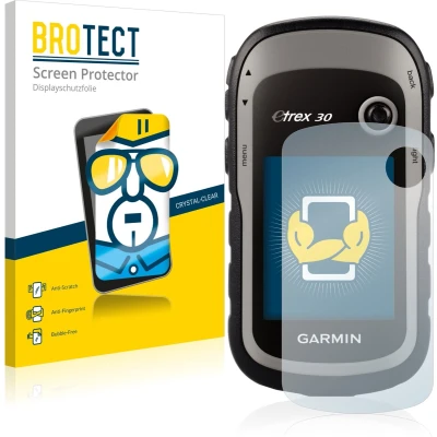 Afbeelding van BROTECT (2 Stuks) Schermbeschermer voor Garmin eTrex 30 Screen Protector Transparant