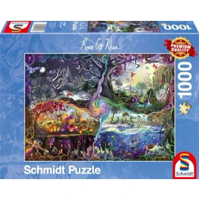 Afbeelding van Schmidt Spiele 57587 Rose Cat Khan, Portal der Vier Rijken, 1000 stukjes puzzel, normaal