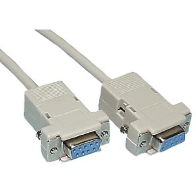Afbeelding van SUB D 9 pins seriële kabel 3 meter crossover (nullmodem) S Impuls