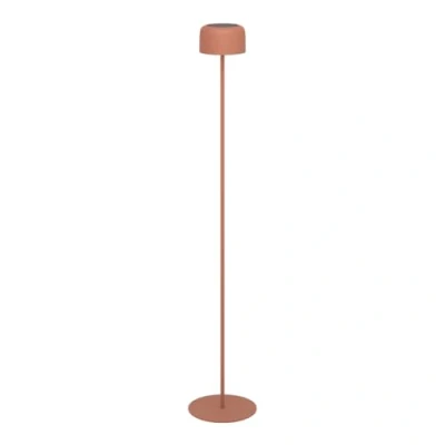Afbeelding van EGLO Roccanova L Staande lamp Oplaadbaar (tot 22 uur licht) Solar 120 cm Steenrood/Warm Oranje Draadloos Dimbaar Binnen en Buiten