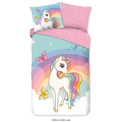 Afbeelding van Unicorn Dash Dekbedovertrek Dekbed Discounter.nl