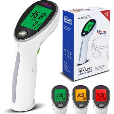Afbeelding van PR 960 Contactloze infrarood medische thermometer