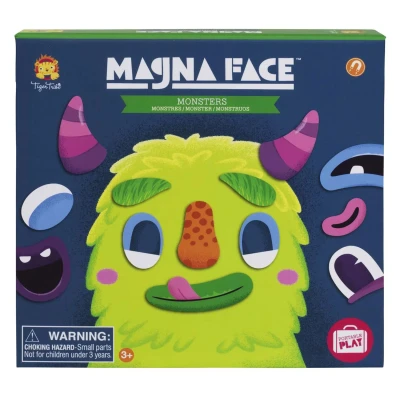 Afbeelding van Tiger tribe magneetboek magna face monsters