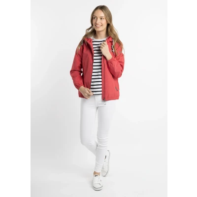 Afbeelding van Regenjas DREIMASTER XS / Rode Melange 70% Polyamide 30% Polyester