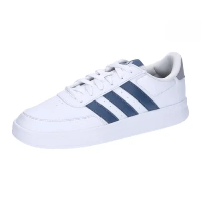 Afbeelding van adidas Breaknet 2.0 Lage voetbalschoenen voor heren, Ftwr White Preloved Ink Glory Grey, 36 2/3 EU