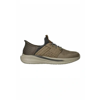 Afbeelding van Skechers Slade OCON Slipins Sneakers laag, Heren, Maat: 48, Beige Kunststof/ textiel