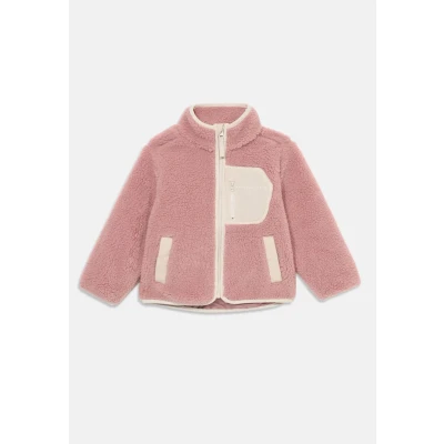 Afbeelding van NAME IT Fleece jas &#039;NMNMATTIA&#039; taupe / oudroze