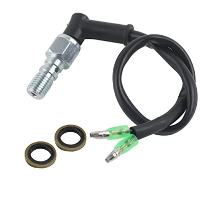 Afbeelding van motorfiets remslang 95 cm met radatto voor accordeon achter universele remlichtschakelaar ringen (M10x1.25) aanpassen