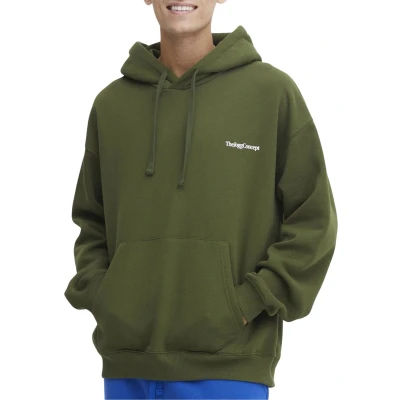 Afbeelding van Thejoggconcept Hoodie, Heren, Maat: Large, Rifle green